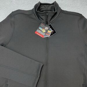 ZEROXPOSUR Jacket Mens Large Slate Gray ThermX Sport Knit Full ZIp Gorpcore Hike